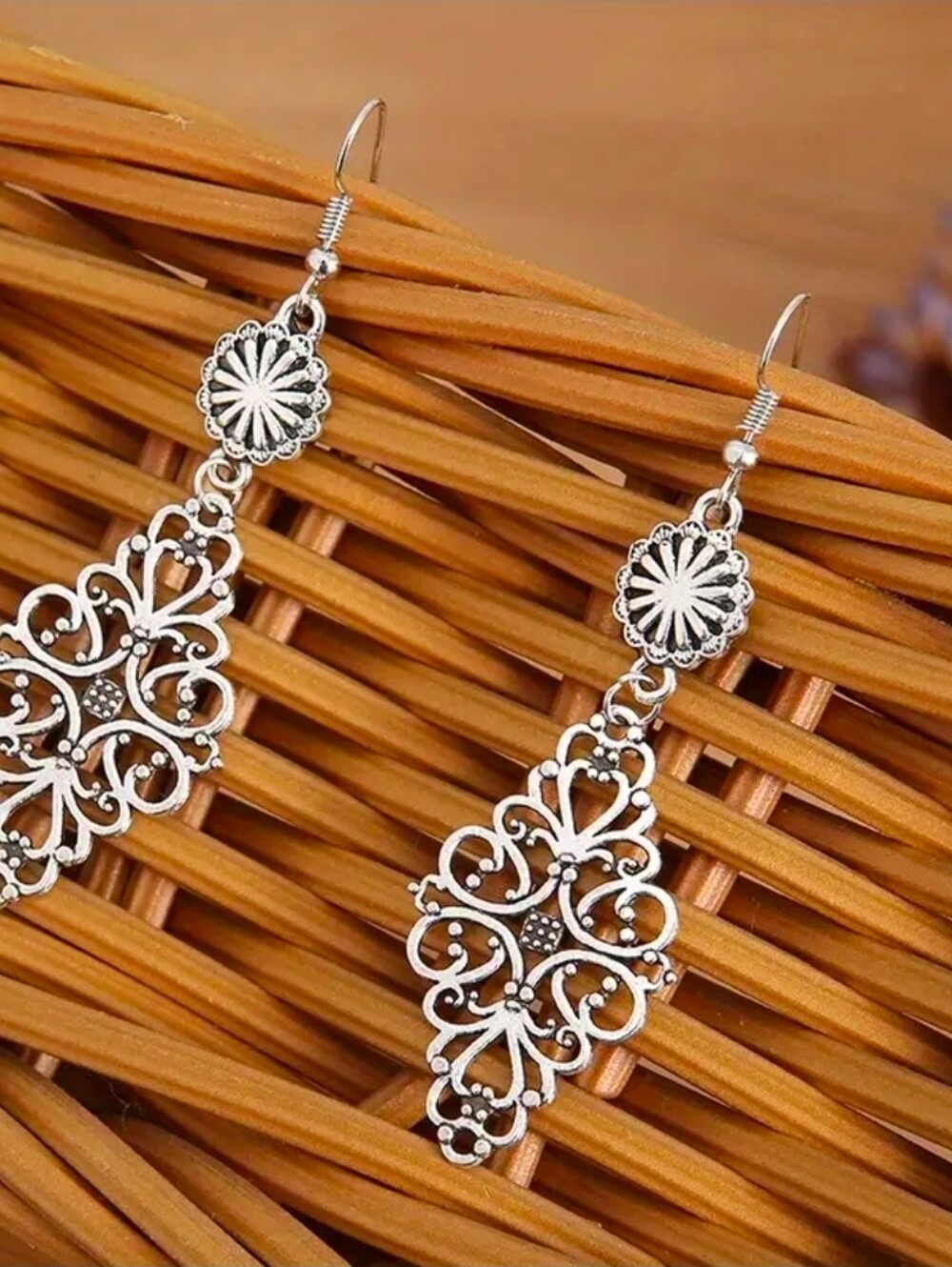 $8 Each Or Bundle 5/$20 Silver Filigree Dangle Earrings